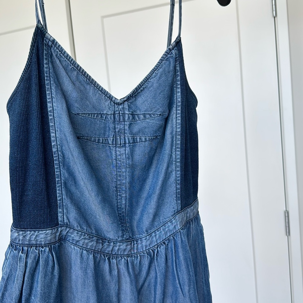 Splendid Denim Sundress Blue Small